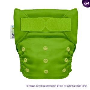 Pañal premium VERDE PRIMAVERA VELCRO