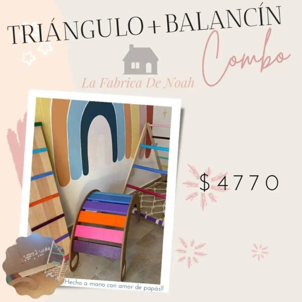 TRIANGULO + BALANCIN + RAMPA