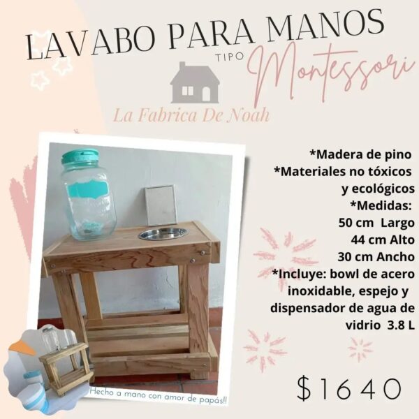 LAVABO PARA MANOS