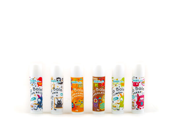 PAQUETE DE LIP BALM 12 PZAS