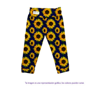 LEGGIN TALLA 4-6 AÑOS GIRASOLES