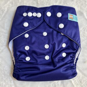 pañal Alva baby liso azul rey