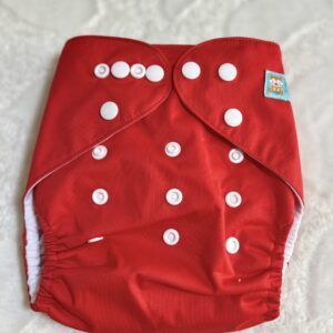 pañal Alva baby liso Rojo