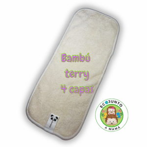 ABSORBENTE DE BAMBÚ TERRY
