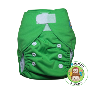 PAÑAL RECIEN NACIDO VELCRO- VERDE