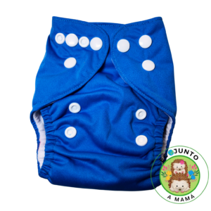 PAÑAL RECIEN NACIDO BROCHES- AZUL