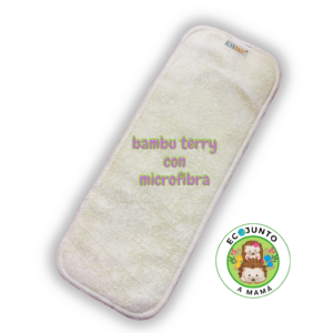 ABSORBENTE MIXTO BAMBU TERRY Y MICROFIBRA