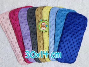 Filtros de tela (minky) pack de 10 pz