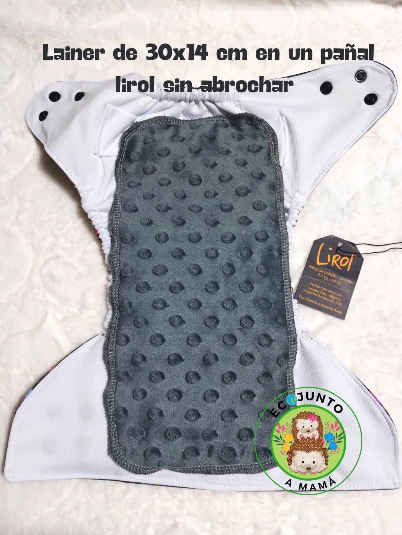 Filtros de tela (minky) pack de 10 pz - Imagen 3