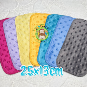 Filtros de tela CORTOS (minky) pack de 10 pz