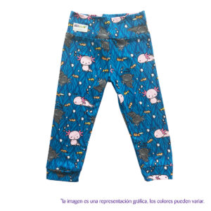 LEGGIN TALLA 4-6 AÑOS AXOLOTES