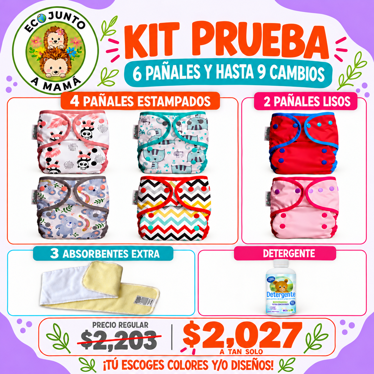 KIT PRUEBA-HASTA 9 CAMBIOS