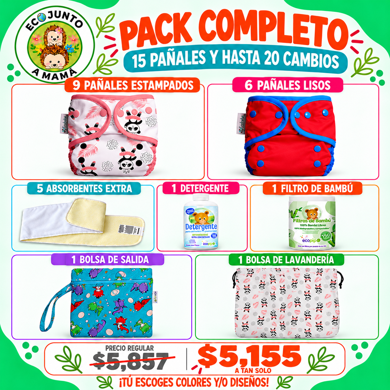 Pack completo HASTA 20 CAMBIOS